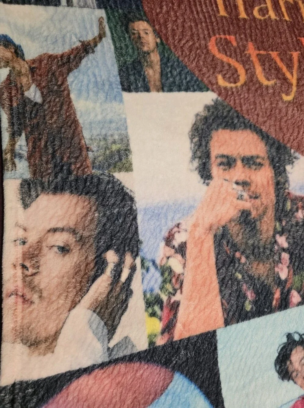 Harry Stlyes Blanket - Multicolor